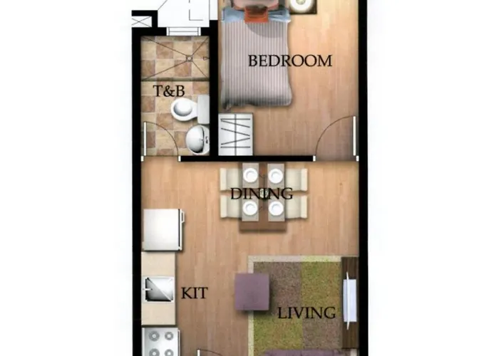 Cozy 1 Bedroom San Lorenzo Place Netflix 4km Naia Apartment *